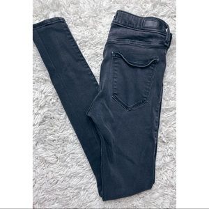 A&F BLACK JEGGINGS